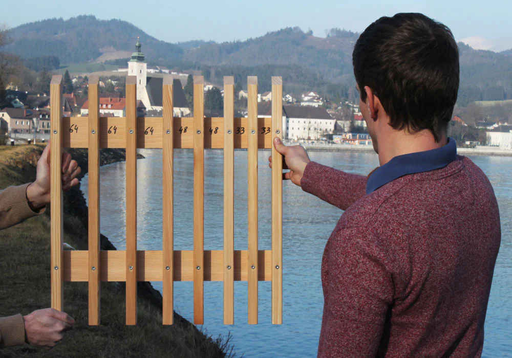 Lattenabstände bei Lattenzaun schmalseitig