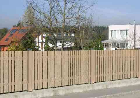 Sichtschutzzaun Rhombus - Oberfläche Lasur