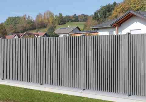 Sichtschutz Rhombus - Lamellen außen und innen