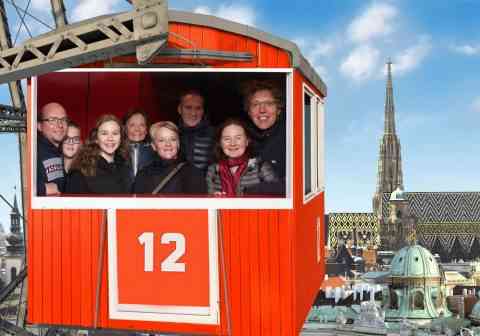 Fahrt mit dem Riesenrad