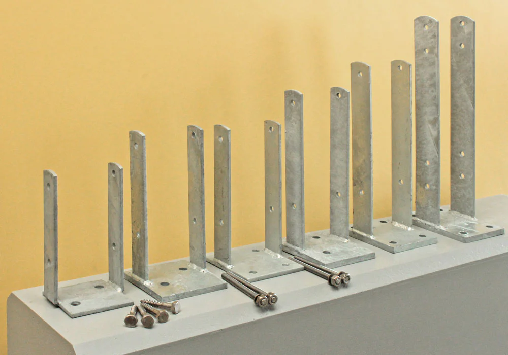 U-Bügel für die Befestigung auf Mauer