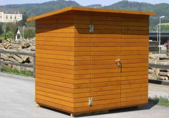 Gerätehütte nach Maß gefertigt