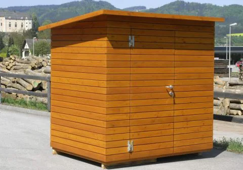 Gerätehütte nach Maß gefertigt