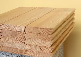 Rhombuslamellen Lärche 95 mm