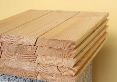 Rhombuslamellen Lärche 95 mm