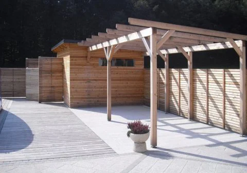 Pergola - Rankgerüst für Pflanzen