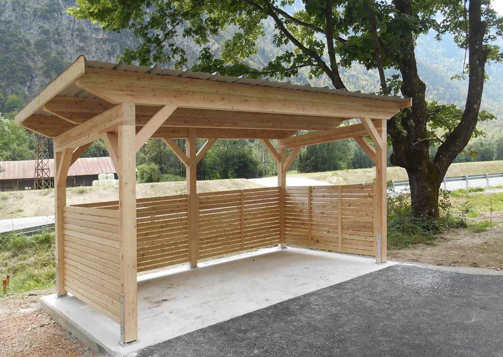 Unterstellplatz für Fahrräder