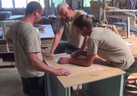 Jeder Auftrag wird im Detail besprochen