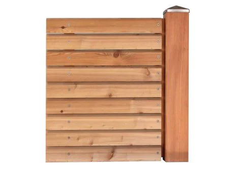 Detailansicht Sichtschutz waagrecht