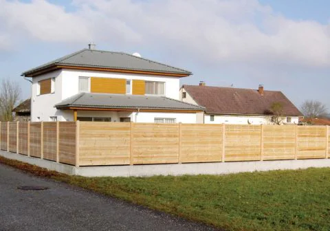 Sichtschutz Lärche natur