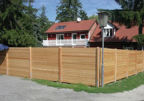 Sichtschtzzäune mit geringer Durchsicht