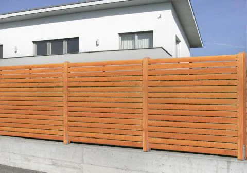 Sichtschutz mit Durchsicht - Lasur