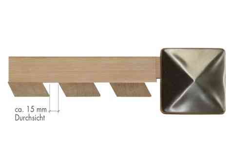 Detailansicht Sichtschutz Rhombus