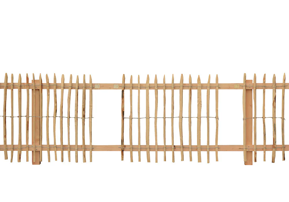Staketenzaun Kastanie, Höhe 100 cm