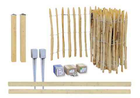 Querriegelpaket mit halbrunden Querriegeln