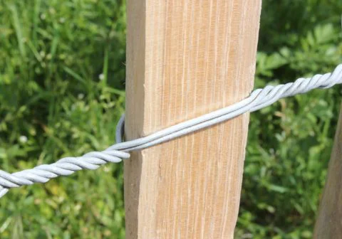 Detailansicht Verrödelung Staketenazun