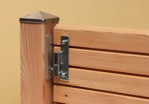 Gartentor aus Lärchenholz