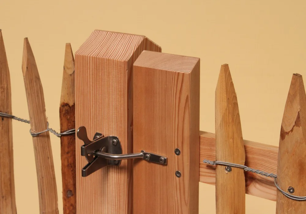 Torverschluss für Holzzäune
