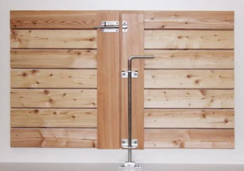 Detailansicht Doppeltor innen