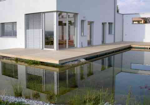 Boden aus Lärchenholz - Oberfläche glatt