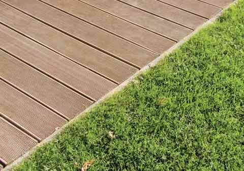 Terrassenboden Bangkirai - Oberfläche geriffelt