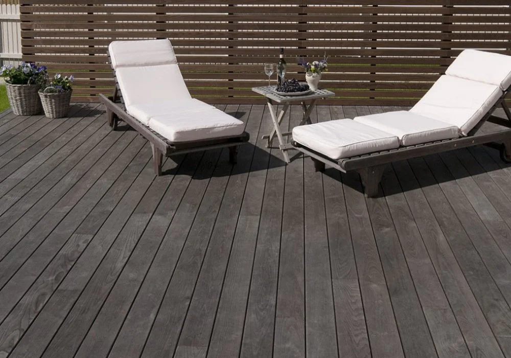 Thermo-Esche nach ca. 2 Monaten