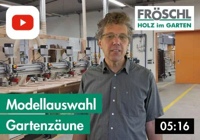 L6 – Modellauswahl Gartenzäune