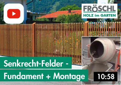 2b – Senkrecht-Felder – Fundamente und Montage