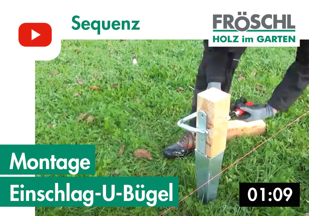 28 – Montage Einschlag U-Bügel