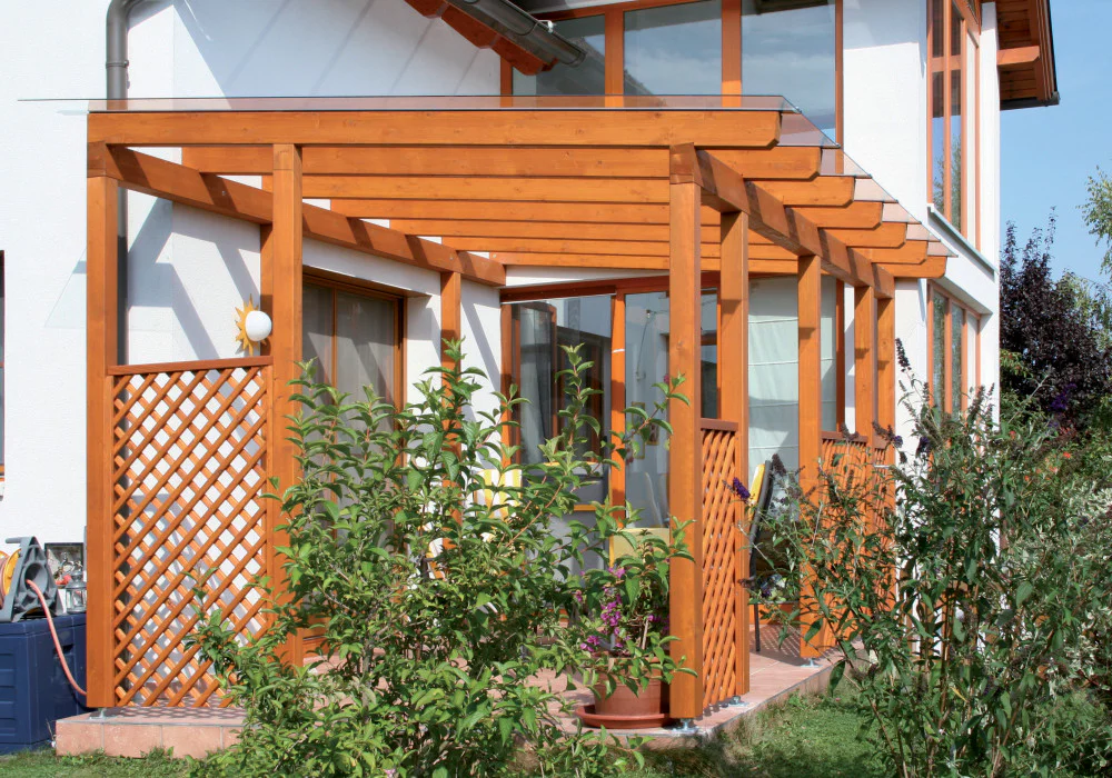 Terrassenüberdachung nach Maß gefertigt