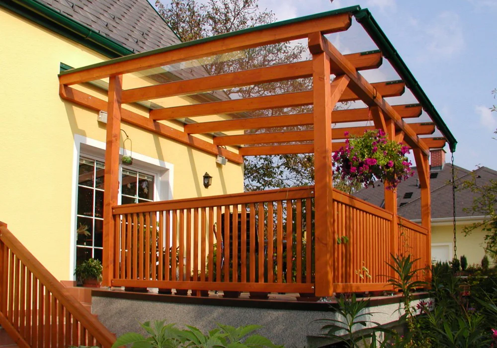 Terrassenüberdachung nach Maß gefertigt