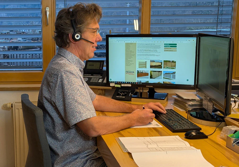 vorteile-büro-pc Beratung zu Zäunen und Sichtschutz